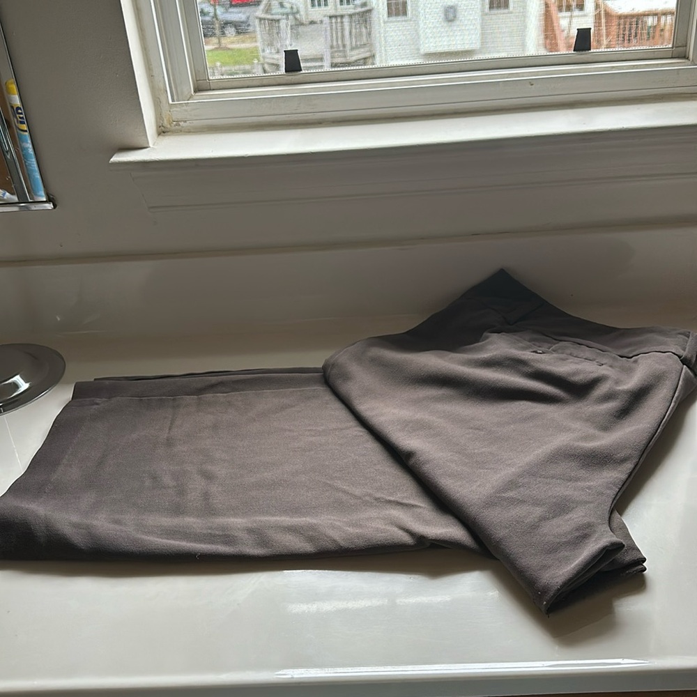 Brown dress pants